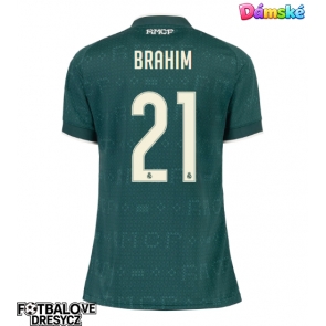 Real Madrid Brahim Diaz #21 Dámské Venkovní Dres 2026-27 Krátký Rukáv Real Madrid Brahim Diaz #21 Dámské Venkovní Dres 2026-27 Krátký Rukáv